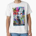 Banksy Love Is The Answer by SharpWallArts - Adult & Kids T-Shirts, Sweatshirts & Hoodies apparel design preview 1