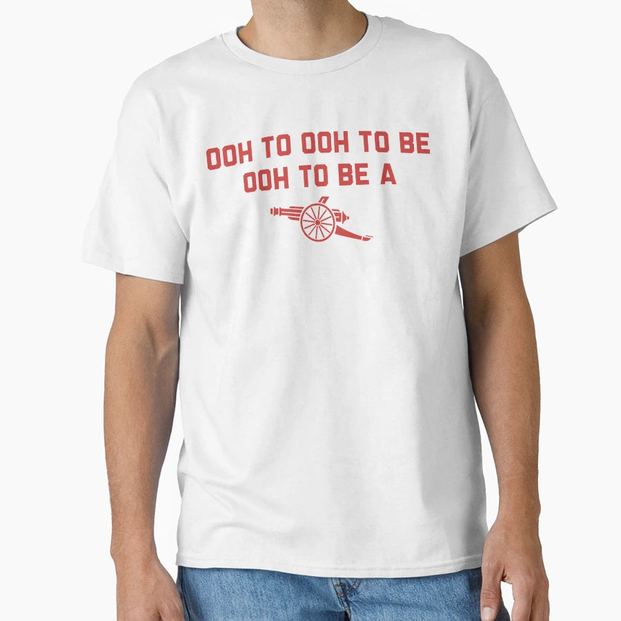 Arsenal Ooh To Be Gooner T-Shirt - Aesthetic Graphic for Adults - T-Shirt, Sweatshirt, Hoodie