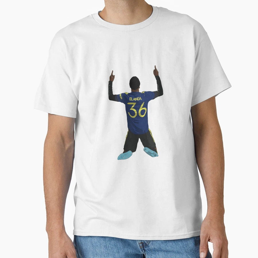 Anthony Elanga Goal Celebration United T-Shirt - Unique Graphic Unisex - T-Shirt, Sweatshirt, Hoodie