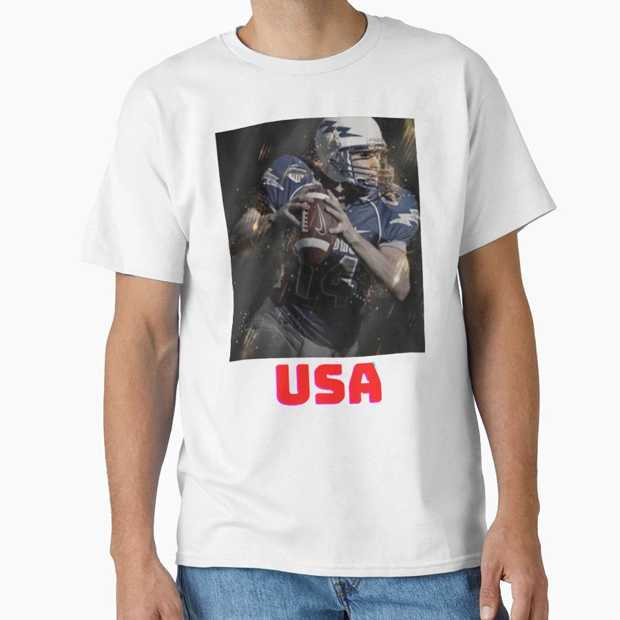 Usa Rugby T-Shirt - Minimalist Print for Adults - T-Shirt, Sweatshirt, Hoodie