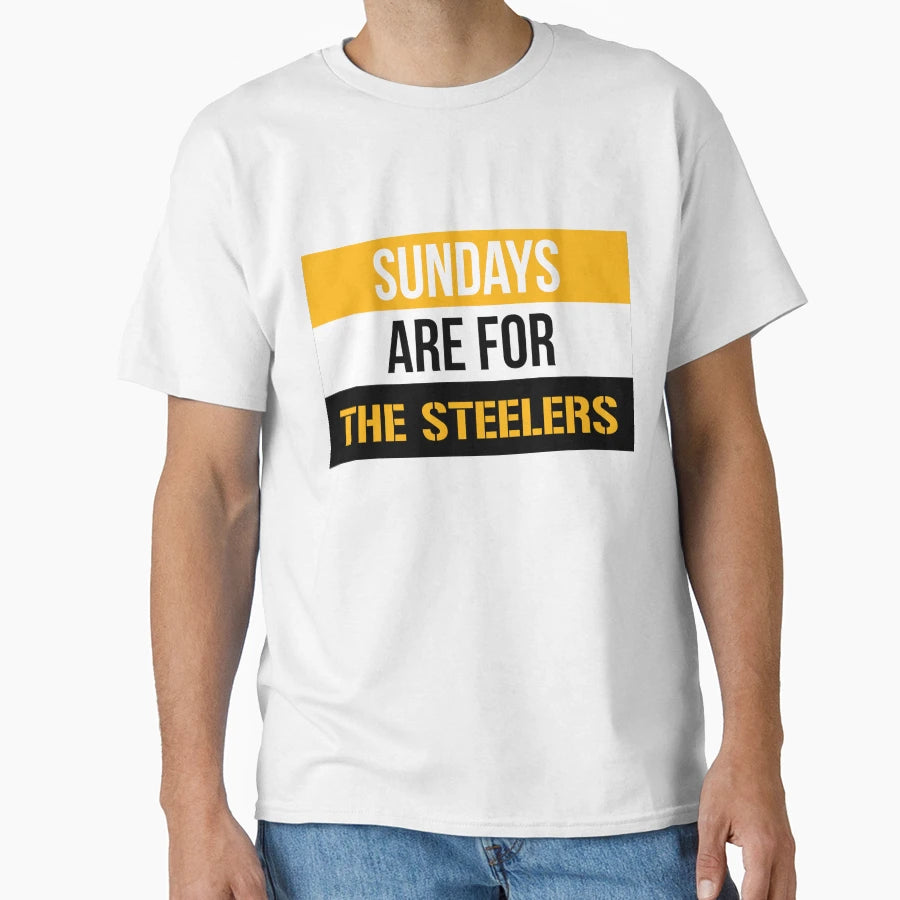 Sundays Are Steelers T-Shirt - Novelty Apparel Men Women - T-Shirt, Sweatshirt, Hoodie