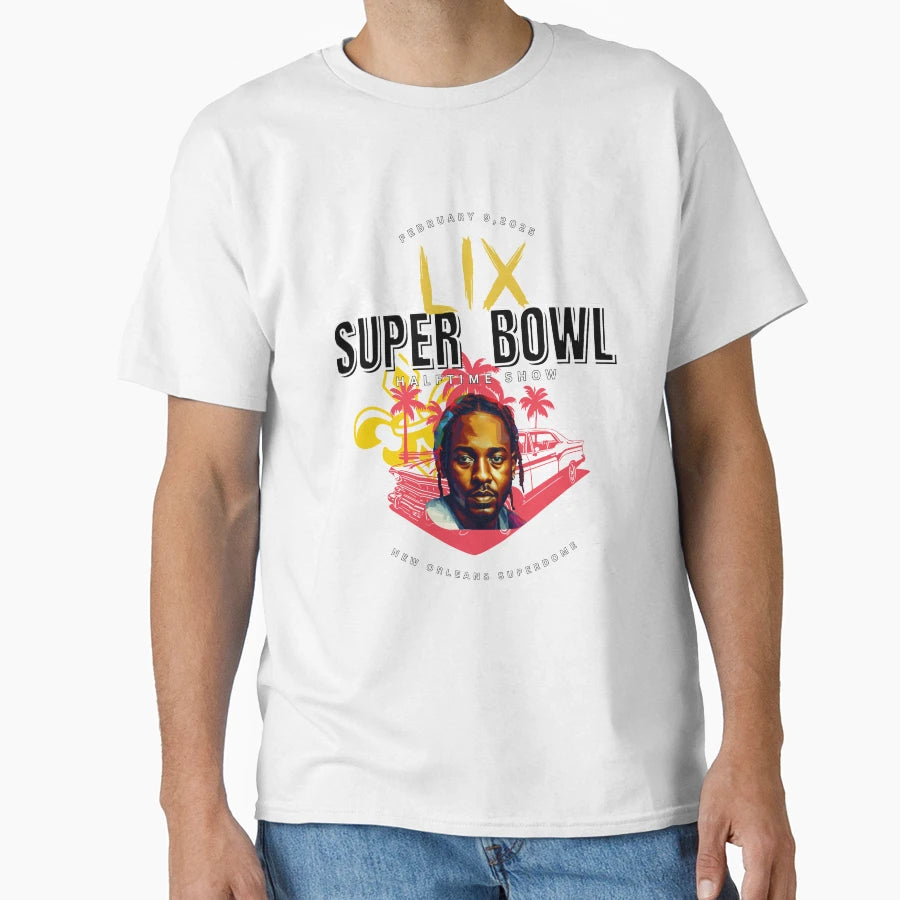 Super Bowl Lix T-Shirt - Custom Art Print Men Women - T-Shirt, Sweatshirt, Hoodie