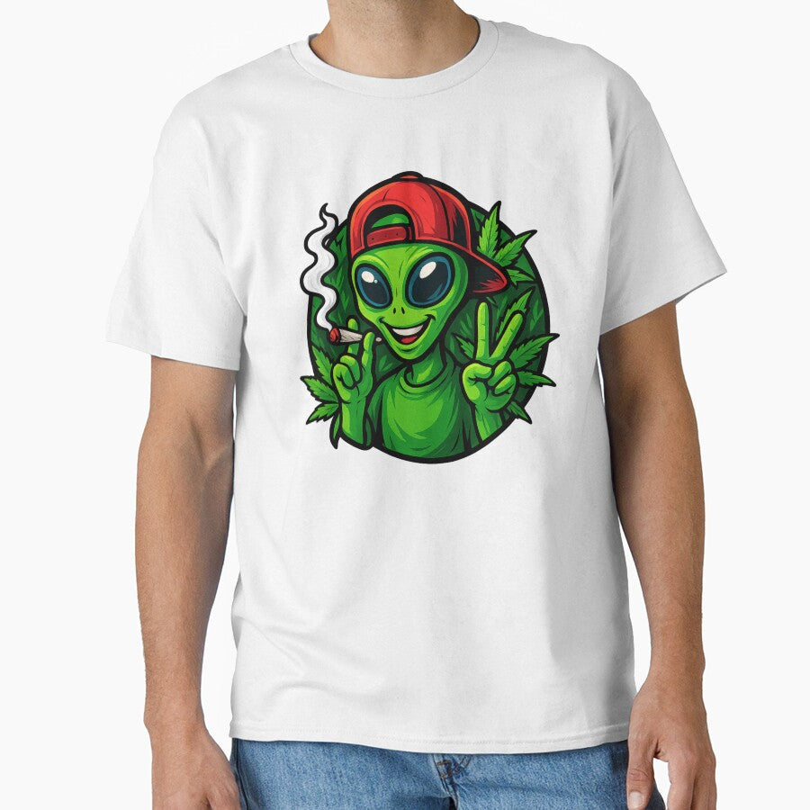 Alien puff by KingzWorld - Adult & Kids T-Shirts, Sweatshirts & Hoodies apparel design preview 1