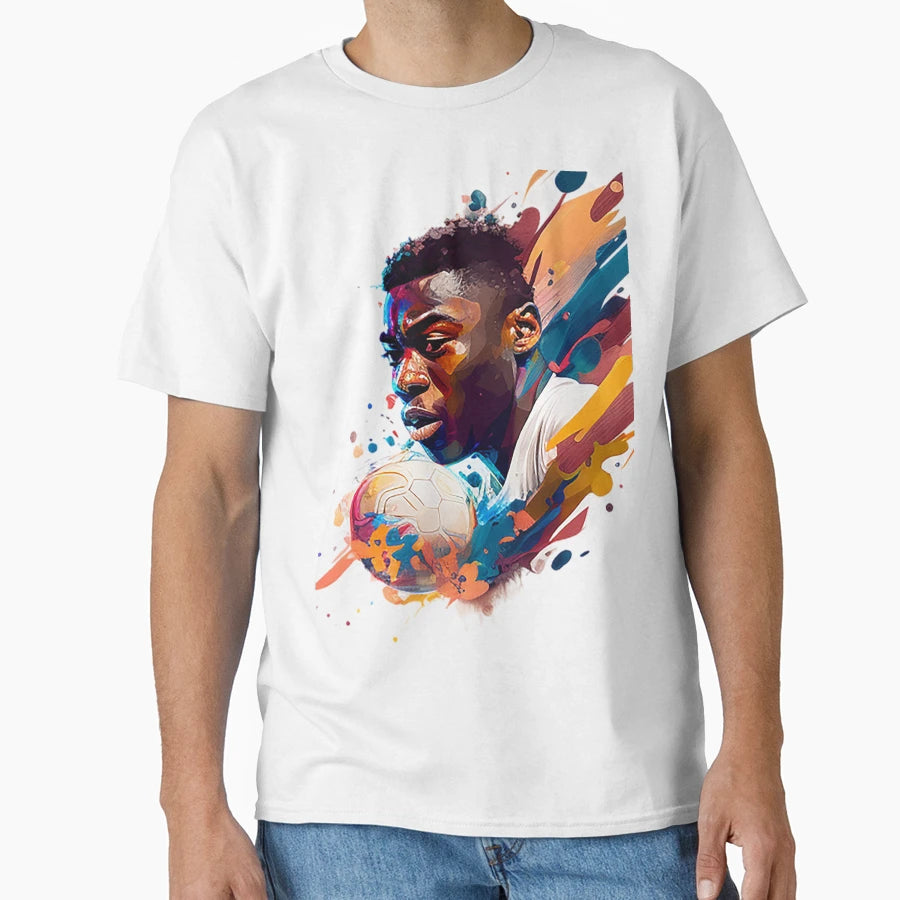 Pele Legendary Brazilian T-Shirt - Casual Everyday Wear Men Women - T-Shirt, Sweatshirt, Hoodie