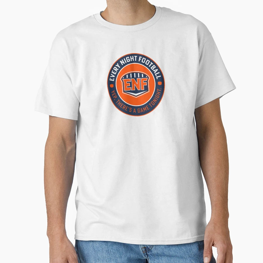 Every Night Football Circular T-Shirt - Aesthetic Graphic for Adults - T-Shirt, Sweatshirt, Hoodie