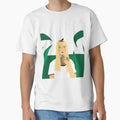 Alice Drinking Coffeelong T-Shirt - Aesthetic Graphic Unisex - T-Shirt, Sweatshirt, Hoodie