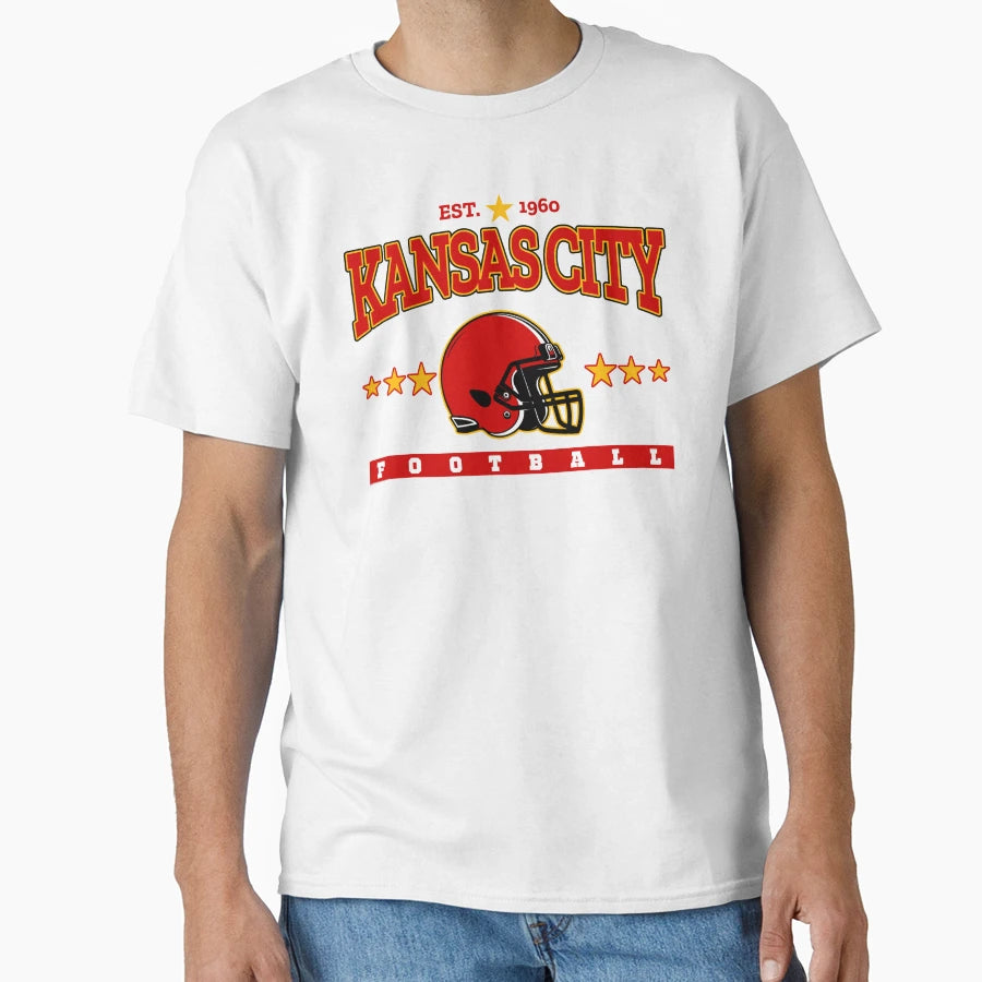 Kansas City Football T-Shirt - Casual Everyday Wear Men Women - T-Shirt, Sweatshirt, Hoodie