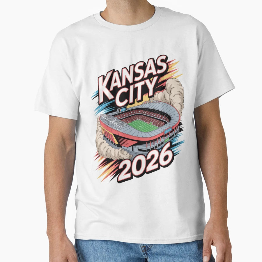 Kansas City 2026 Arrowhead Stadium T-Shirt - Unique Graphic for Adults - T-Shirt, Sweatshirt, Hoodie