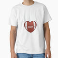 Football Is My Valentine T-Shirt - Fun Novelty Design Unisex - T-Shirt, Sweatshirt, Hoodie
