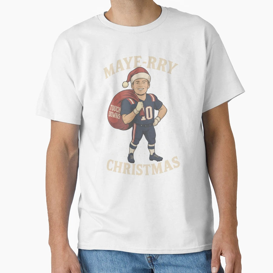 Drake Maye New England Gift T-Shirt - Aesthetic Graphic Men Women - T-Shirt, Sweatshirt, Hoodie