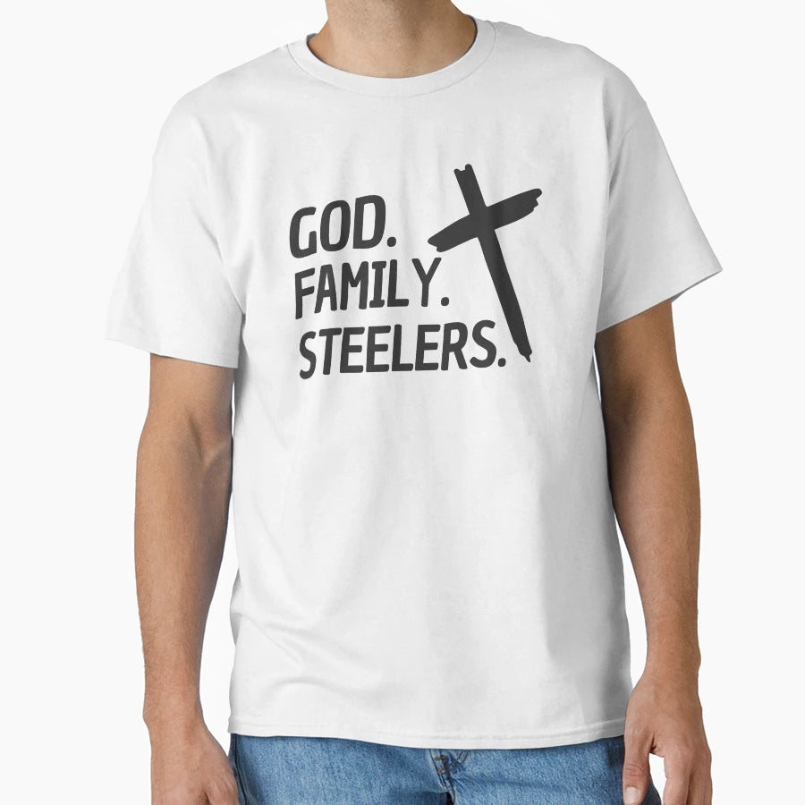 God Family Steelers Veterans Day Parade T-Shirt - Unique Graphic Unisex - T-Shirt, Sweatshirt, Hoodie