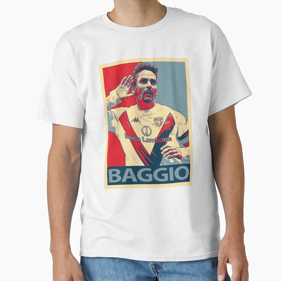 Roberto Baggio T-Shirt - Fun Novelty Design for Adults - T-Shirt, Sweatshirt, Hoodie