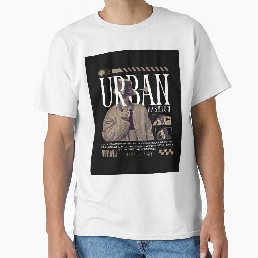 URBAN FASHION by MedMoodStudio - Adult & Kids T-Shirts, Sweatshirts & Hoodies apparel design preview 1