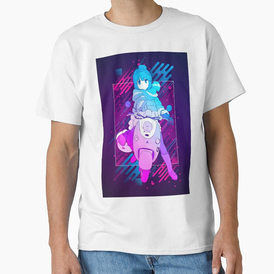 Rin Yuru Camp Modern Graphic Design by Eroshi - Adult & Kids T-Shirts, Sweatshirts & Hoodies apparel design preview 1