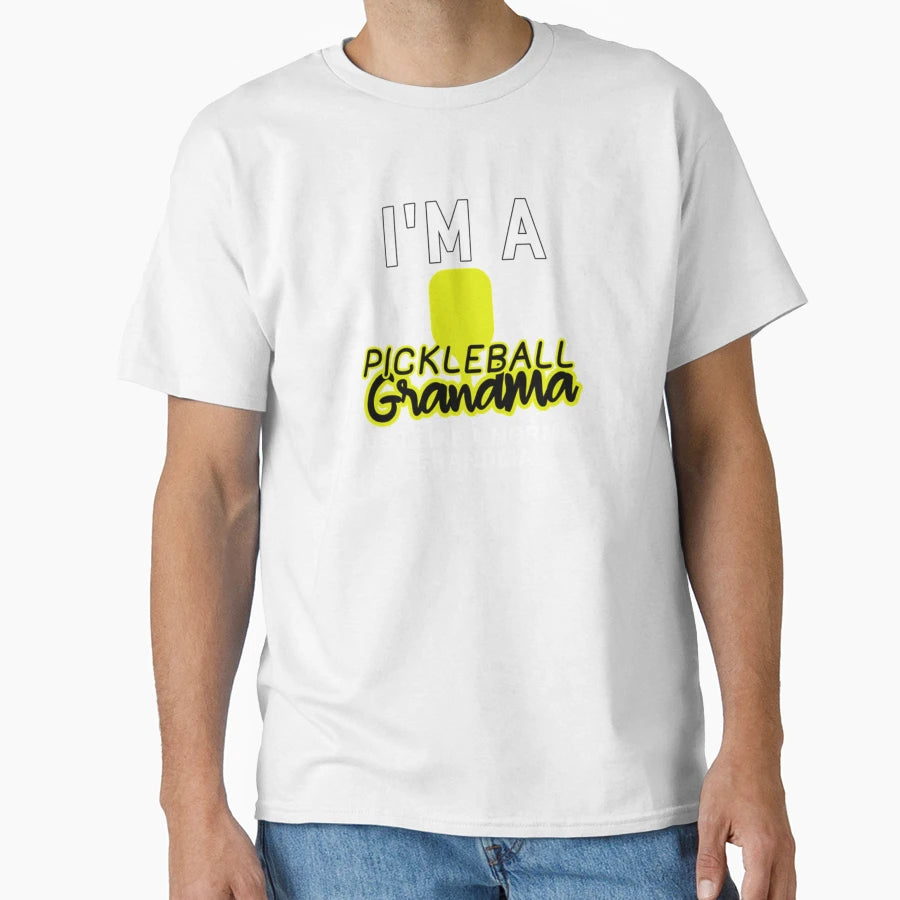Pickleball Grandma T-Shirt - Novelty Apparel for Adults - T-Shirt, Sweatshirt, Hoodie