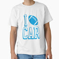 I Love Car Football T-Shirt - Casual Everyday Wear Unisex - T-Shirt, Sweatshirt, Hoodie