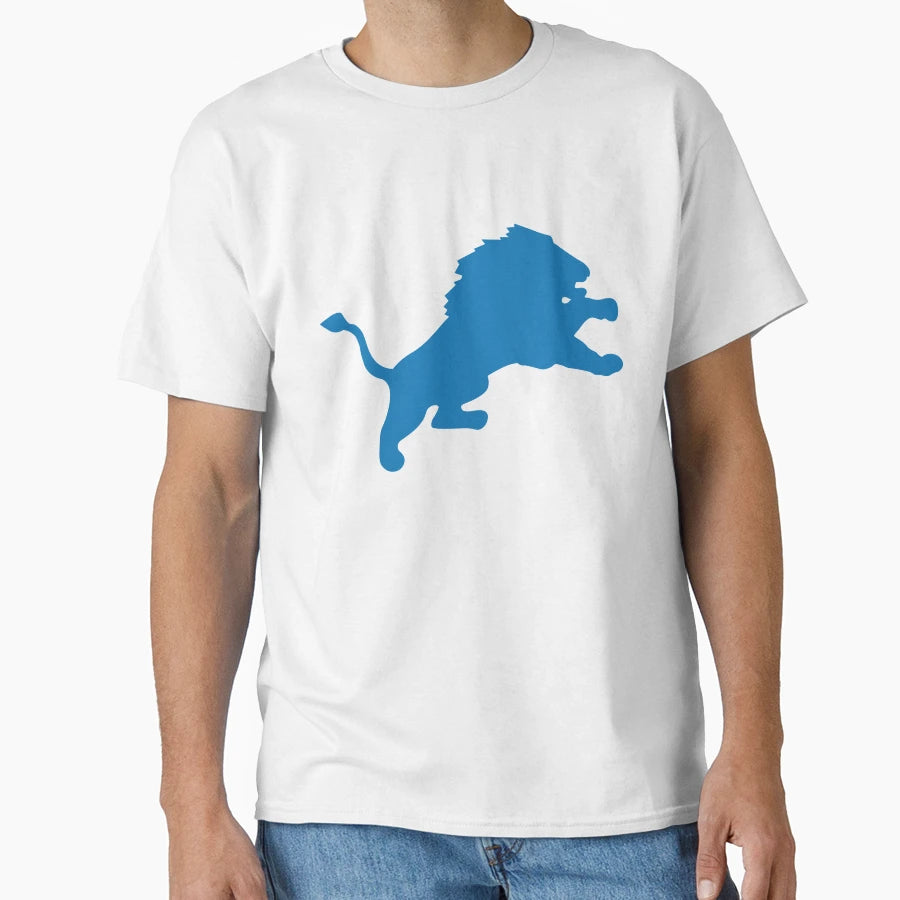 Detroit Lion T-Shirt - Aesthetic Graphic Unisex - T-Shirt, Sweatshirt, Hoodie