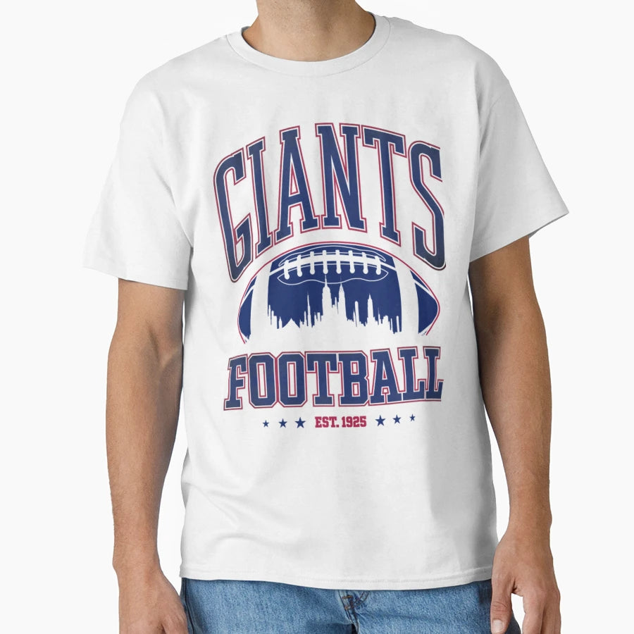 Art New York Giants T-Shirt - Fun Novelty Design for Adults - T-Shirt, Sweatshirt, Hoodie