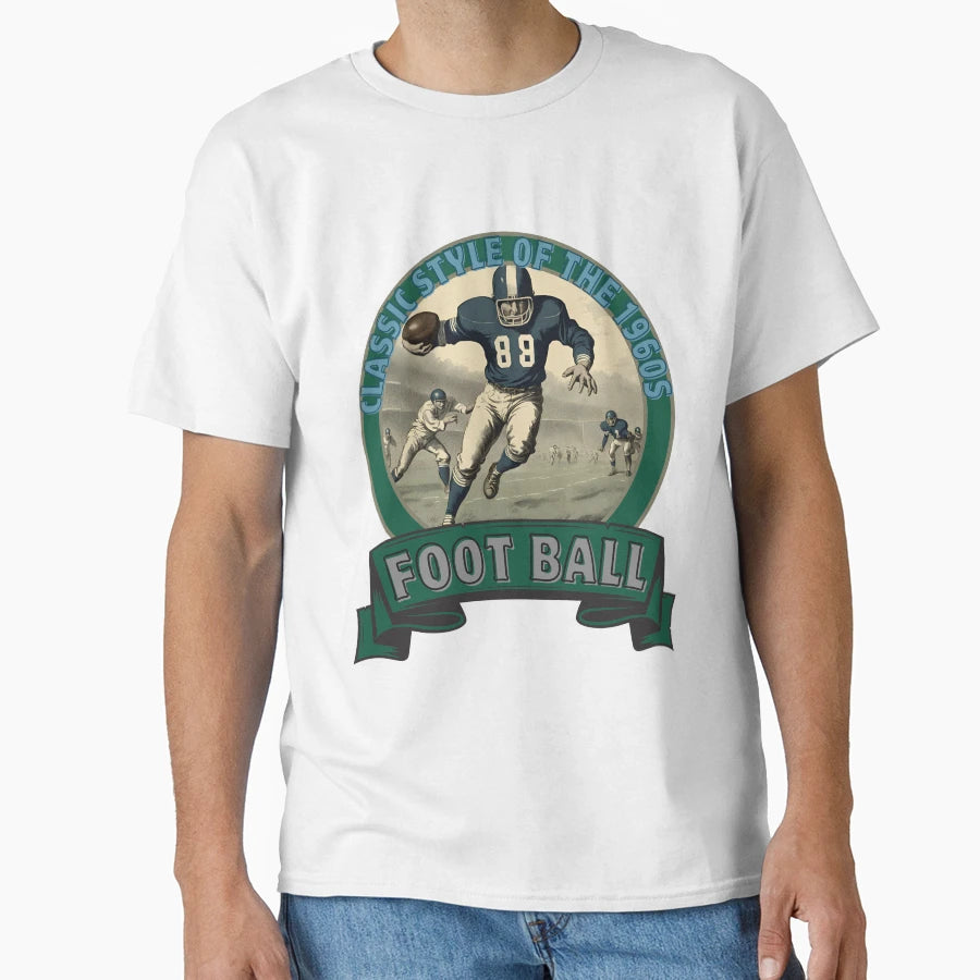 American Foot Ball T-Shirt - Custom Art Print Men Women - T-Shirt, Sweatshirt, Hoodie
