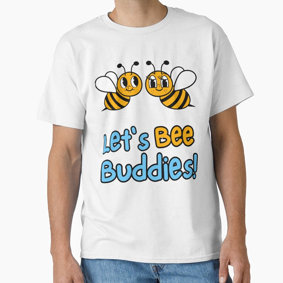 Let's Bee Buddies short sleeve onesie by Belle - Adult & Kids T-Shirts, Sweatshirts & Hoodies apparel design preview 1