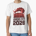 Kansas City 2026 Arrowhead Stadium T-Shirt - Trendy Graphic for Adults - T-Shirt, Sweatshirt, Hoodie