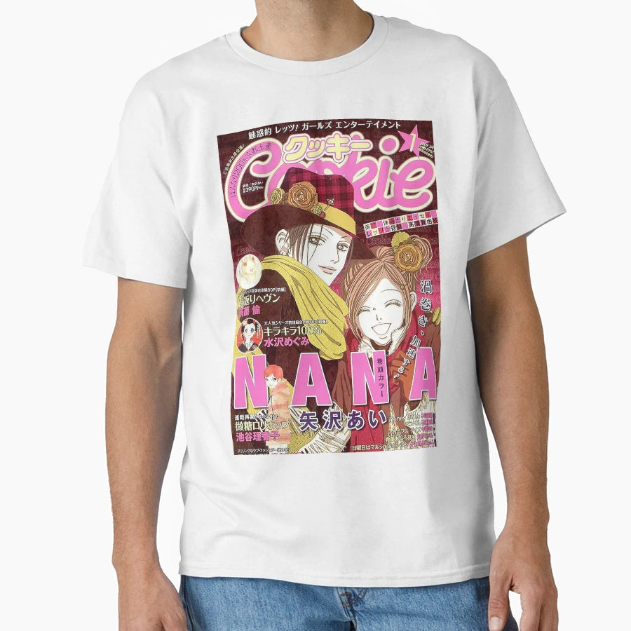 Nana Magazine Cover T-Shirt - Minimalist Print Men Women - T-Shirt, Sweatshirt, Hoodie