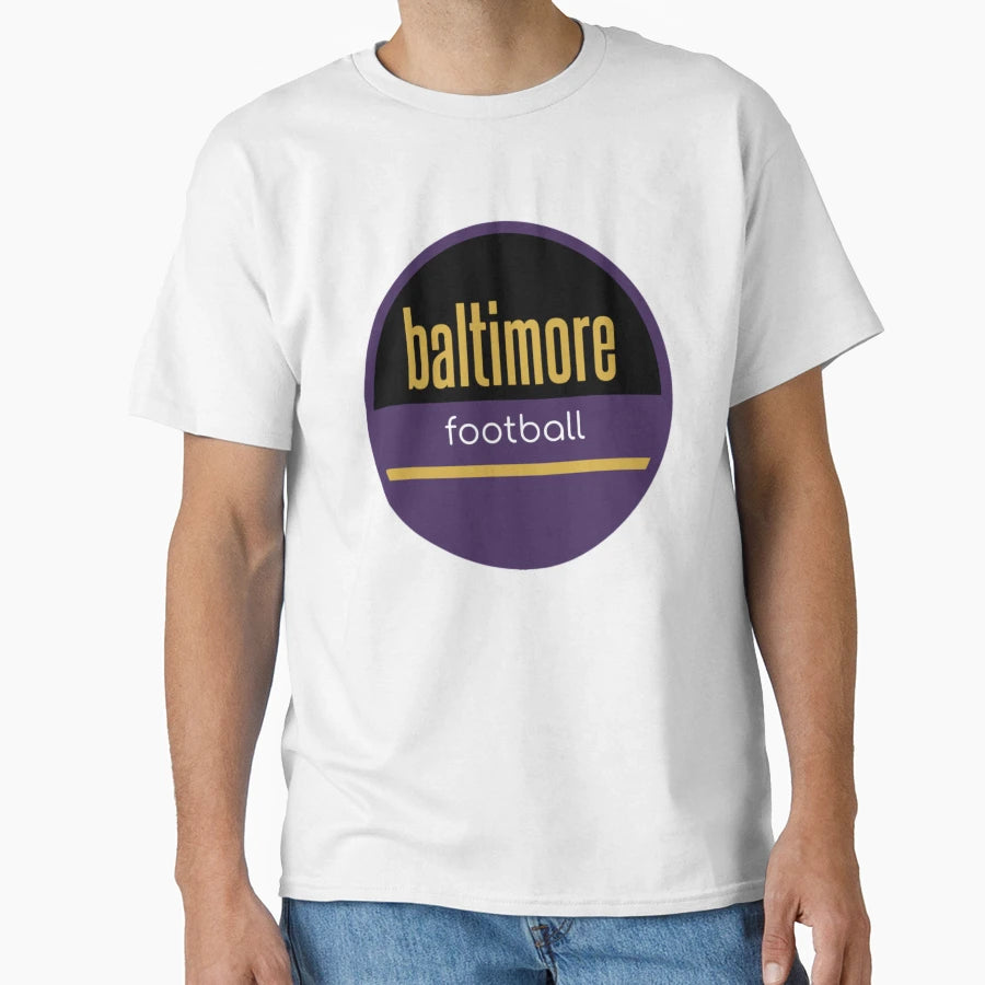Baltimore Football 9 T-Shirt - Unique Graphic Unisex - T-Shirt, Sweatshirt, Hoodie