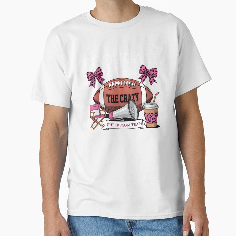 Football Mama T-Shirt - Novelty Apparel Unisex - T-Shirt, Sweatshirt, Hoodie