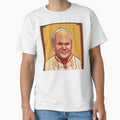 Pope John Paul Ii Comics T-Shirt - Novelty Apparel Unisex - T-Shirt, Sweatshirt, Hoodie