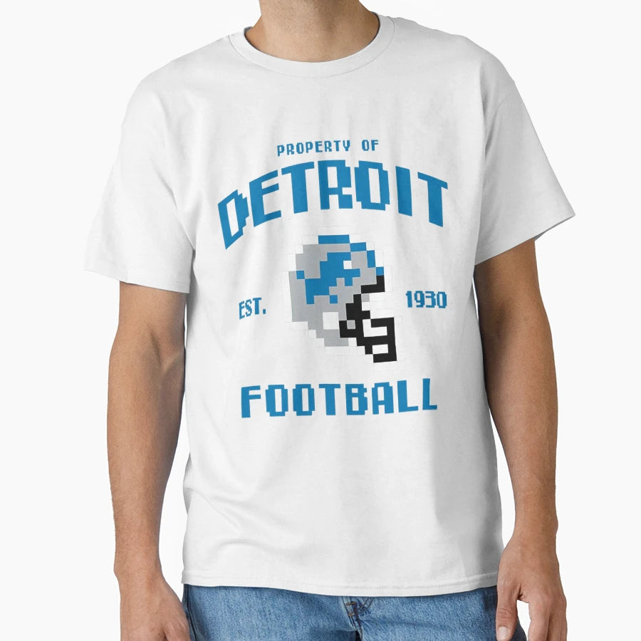 Football Detroit Lions T-Shirt - Streetwear Style Unisex - T-Shirt, Sweatshirt, Hoodie