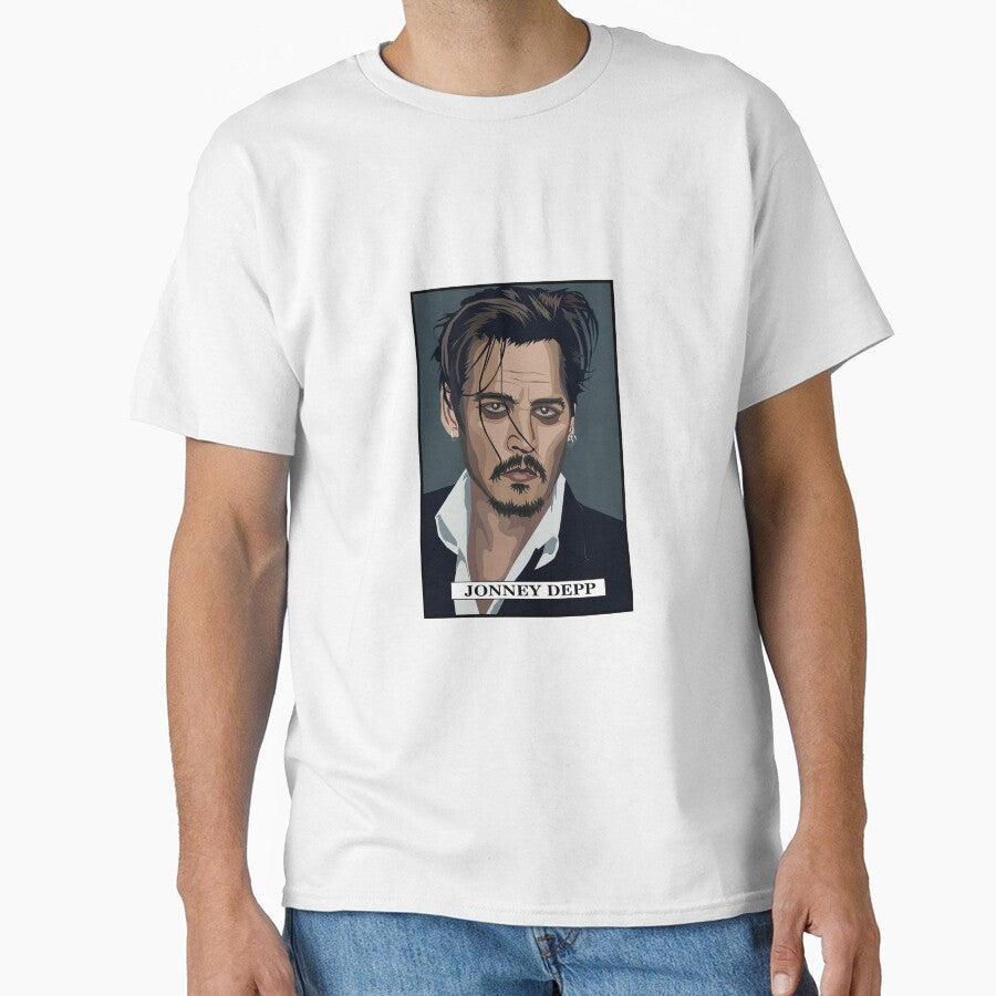 Jonney depp by Akashbhor2001 - Adult & Kids T-Shirts, Sweatshirts & Hoodies apparel design preview 1