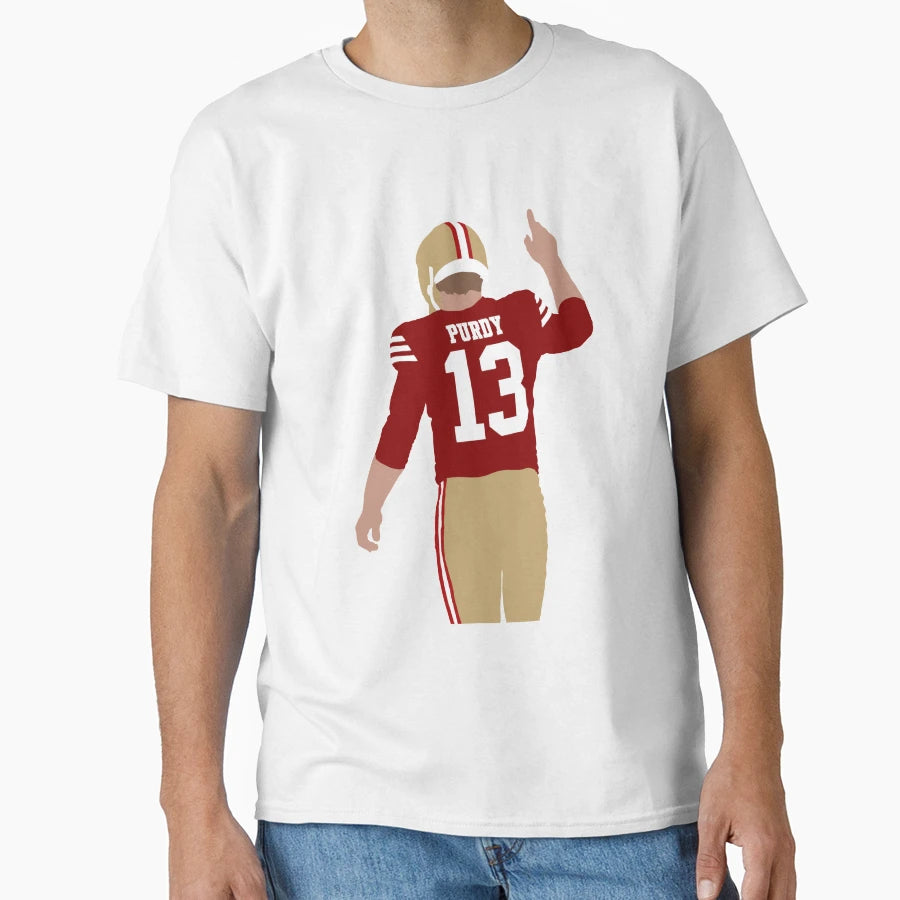 Purdy San Francisco Red Gold T-Shirt - Unique Graphic Men Women - T-Shirt, Sweatshirt, Hoodie