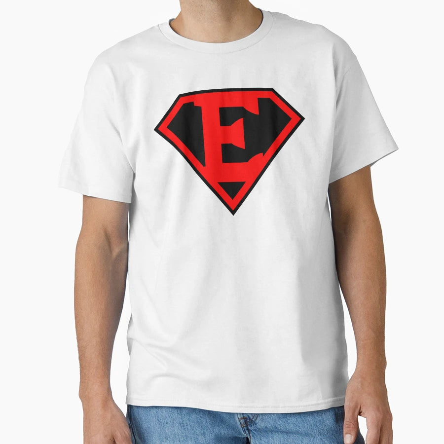 Letter E Super Letter Vol 3 T-Shirt - Novelty Apparel Men Women - T-Shirt, Sweatshirt, Hoodie