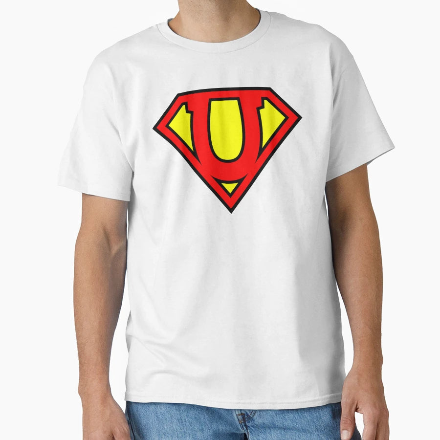 Letter U Super Letter Vol 1 T-Shirt - Streetwear Style Men Women - T-Shirt, Sweatshirt, Hoodie