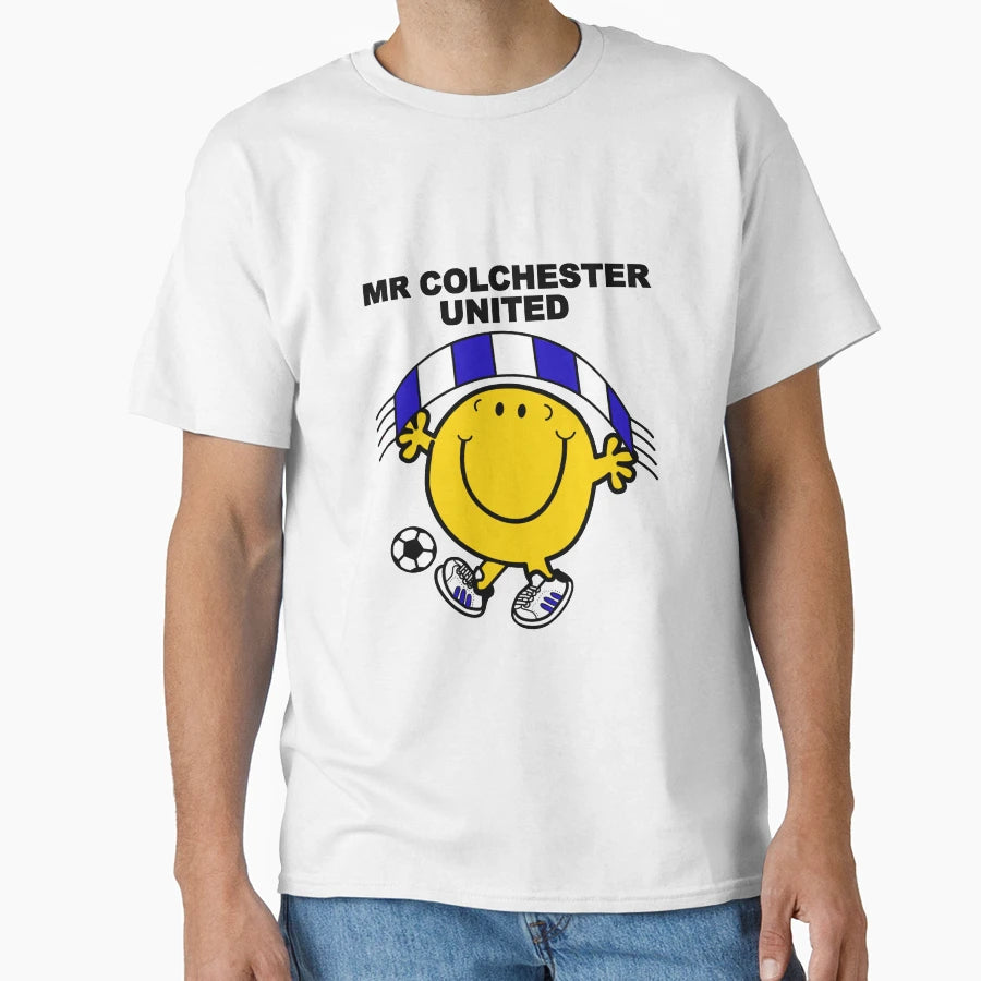 Colchester United Football T-Shirt - Fun Novelty Design for Adults - T-Shirt, Sweatshirt, Hoodie