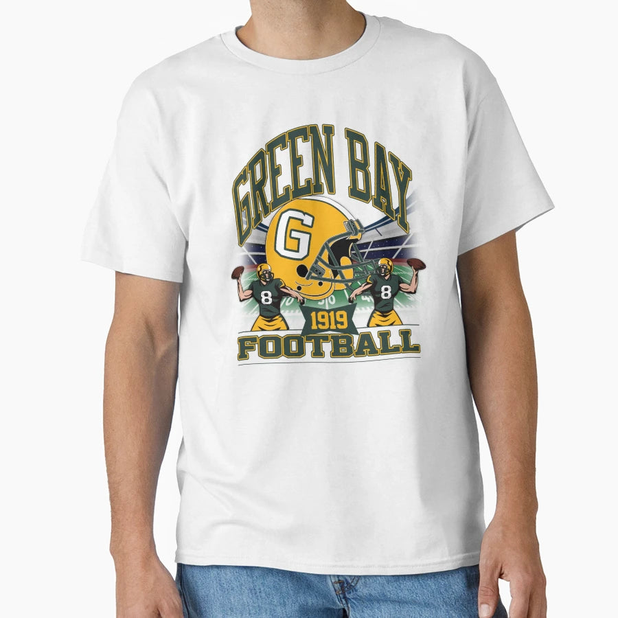 Art Green Bay Packers T-Shirt - Novelty Apparel for Adults - T-Shirt, Sweatshirt, Hoodie