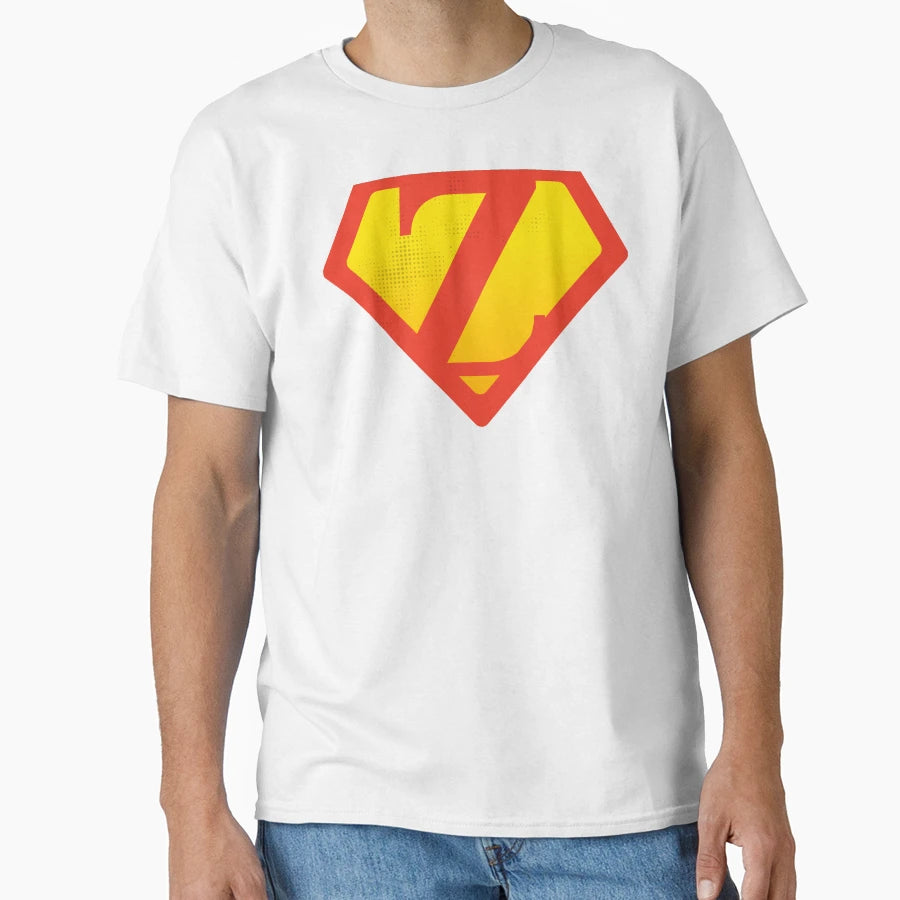 Z Letter Super Party Supehuman Alphabet T-Shirt - Unique Graphic Men Women - T-Shirt, Sweatshirt, Hoodie