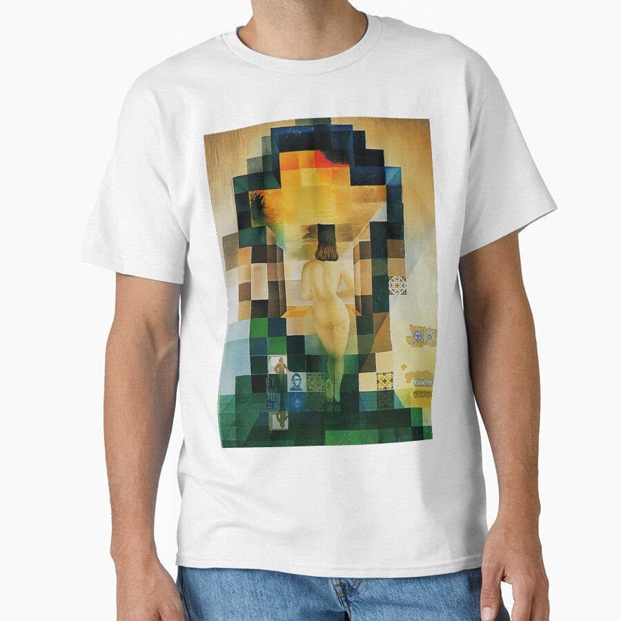 Lincoln in Dalivision by Salvador Dalí - Adult & Kids T-Shirts, Sweatshirts & Hoodies apparel design preview 1