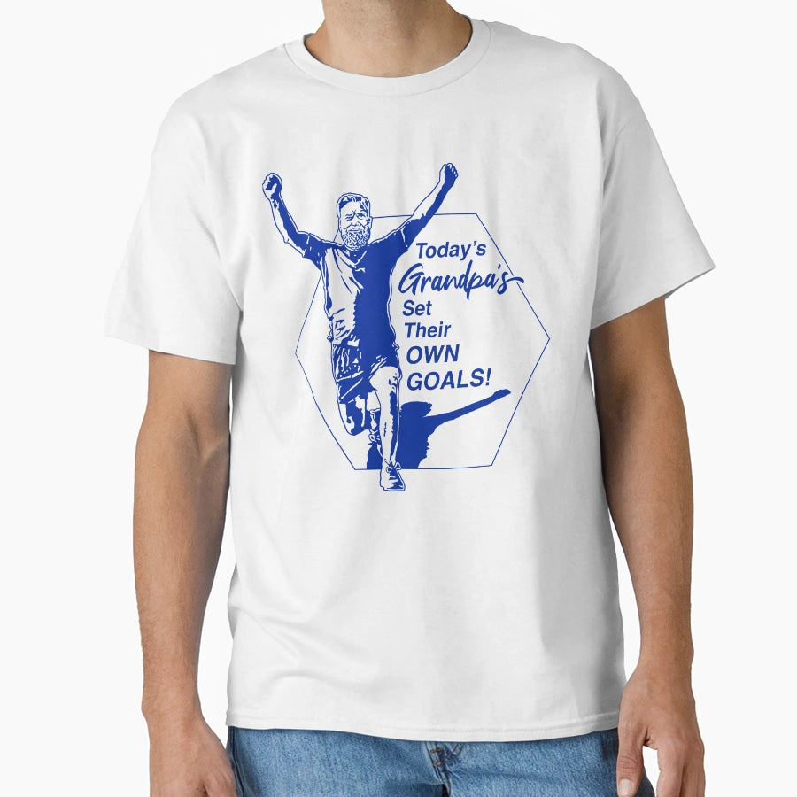 Grandpas Goals Lt Light Backgrounds T-Shirt - Novelty Apparel Unisex - T-Shirt, Sweatshirt, Hoodie
