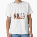 Nana Pumpkin Fall Leaves Grandma T-Shirt - Aesthetic Graphic for Adults - T-Shirt, Sweatshirt, Hoodie