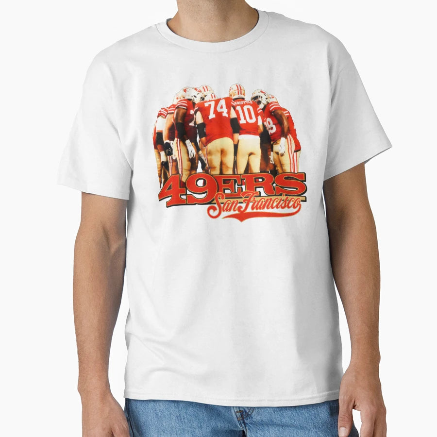 49Ers American Football T-Shirt - Casual Everyday Wear Men Women - T-Shirt, Sweatshirt, Hoodie