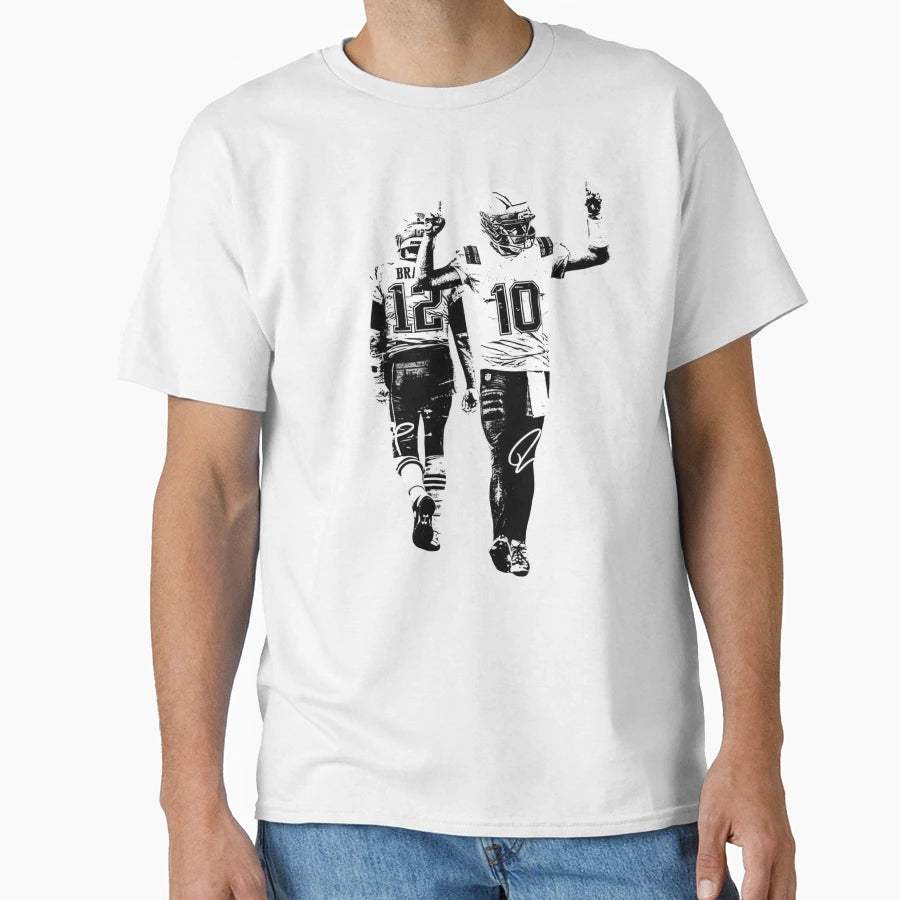 Drake Maye Tom Signature Football T-Shirt - Aesthetic Graphic for Adults - T-Shirt, Sweatshirt, Hoodie