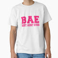 Bae Best Aunt Ever T-Shirt - Minimalist Print Unisex - T-Shirt, Sweatshirt, Hoodie