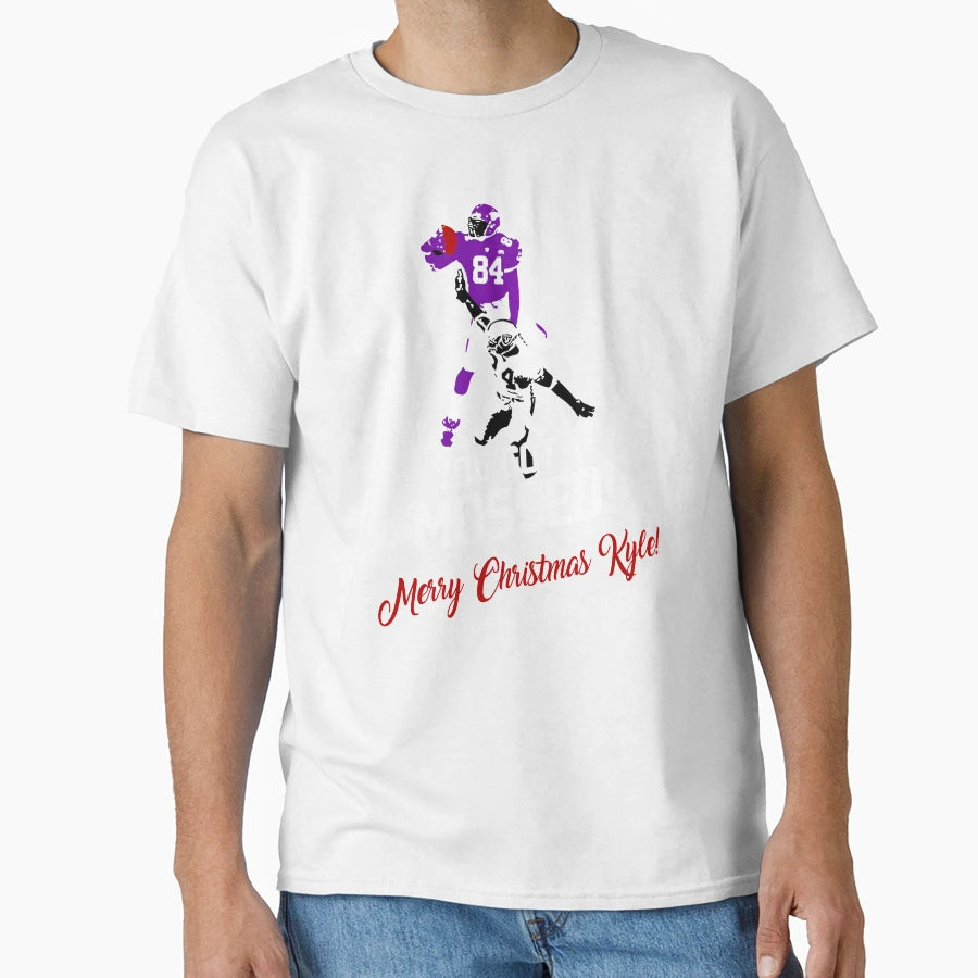 Randy Moss Over Charles Woon You Got T-Shirt - Custom Art Print Unisex - T-Shirt, Sweatshirt, Hoodie