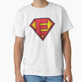 Super Letter E T-Shirt - Fun Novelty Design Unisex - T-Shirt, Sweatshirt, Hoodie
