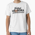 Football Grandma Grandmother Gift T-Shirt - Minimalist Print for Adults - T-Shirt, Sweatshirt, Hoodie