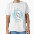 Genz Media T Shirtgenz Media Logo T-Shirt - Custom Art Print Men Women - T-Shirt, Sweatshirt, Hoodie