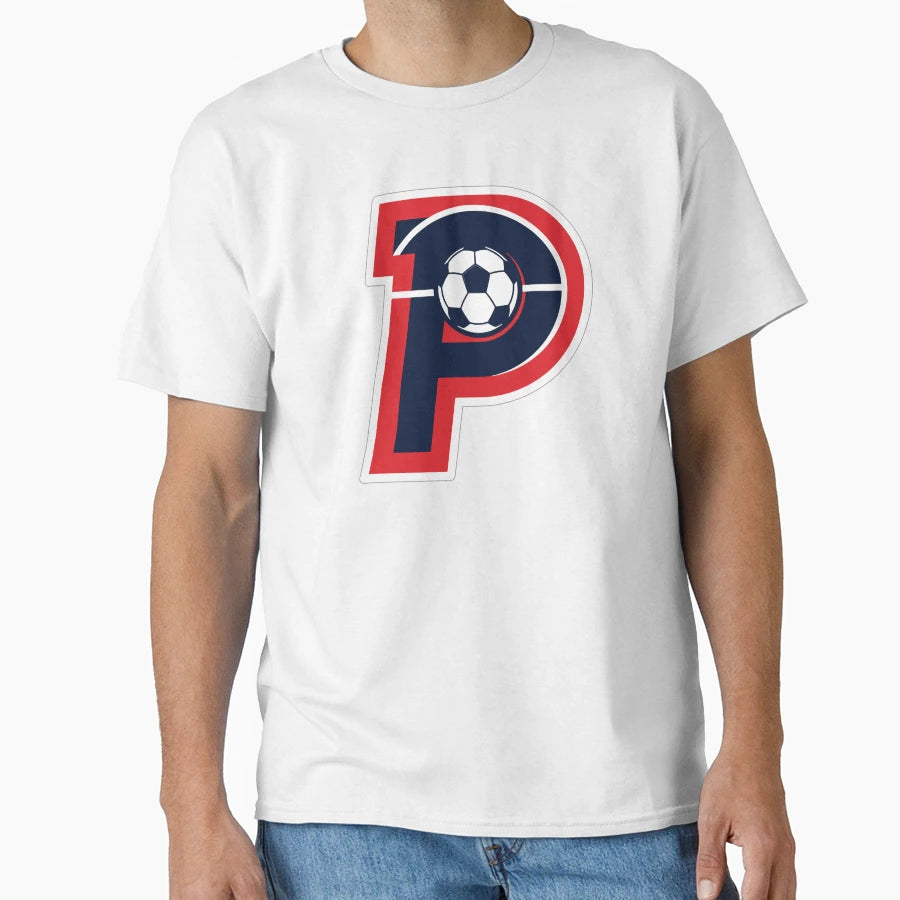Penalty Kick Football Monogram P T-Shirt - Casual Everyday Wear for Adults - T-Shirt, Sweatshirt, Hoodie
