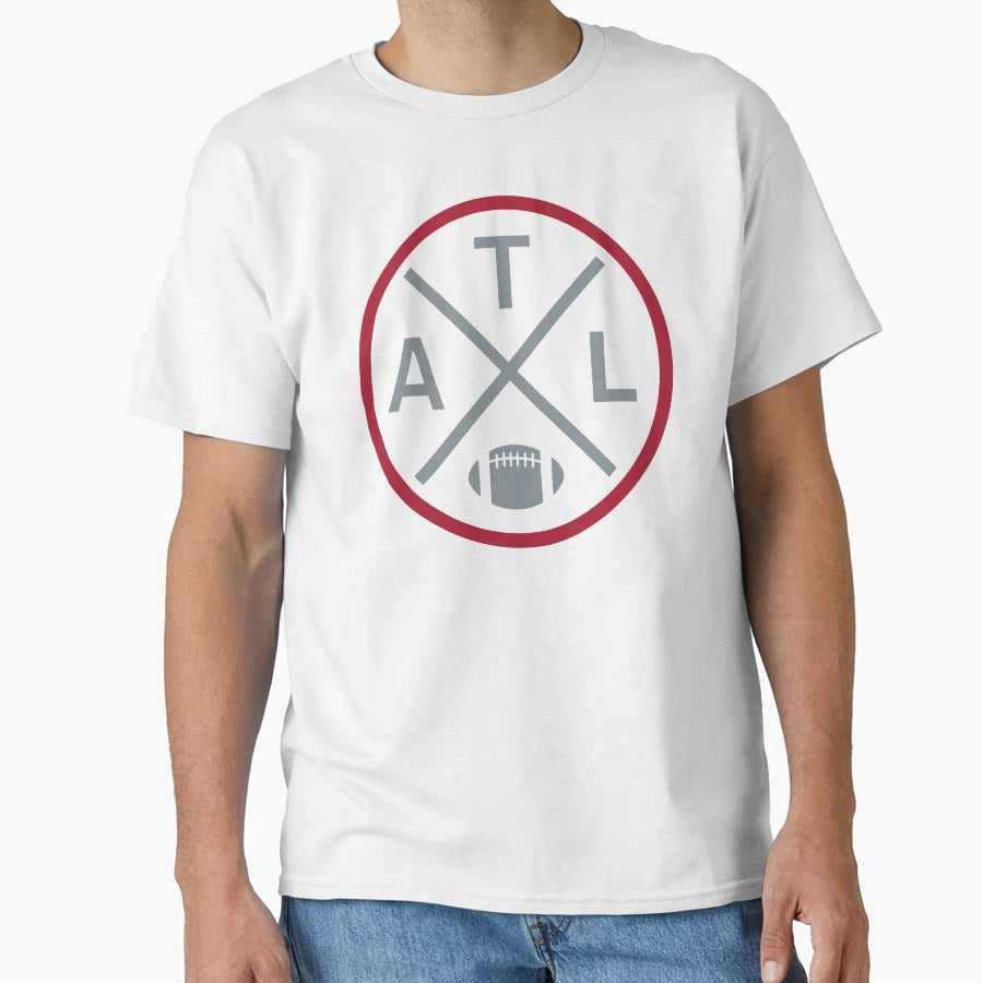Atlanta Football Emblem Atl T-Shirt - Graphic Print for Adults - T-Shirt, Sweatshirt, Hoodie