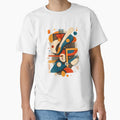 Abstract Geometric Bauhaus Style Art Design by - Adult & Kids T-Shirts, Sweatshirts & Hoodies apparel design preview 1